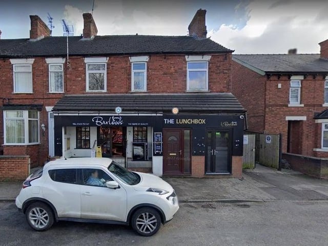 S D Barlows Butchers Ltd on Nuncargate Road, Kirkby, has a 4.7 rating on Google reviews.