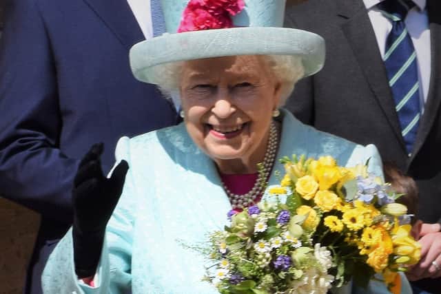 One of James's favourite photos from his royal collection, showing the Queen waving and smiling on her 93rd birthday in 2019.