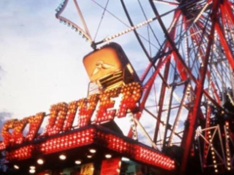 The Sky Diver rider was a popular attraction at the 1997 event.