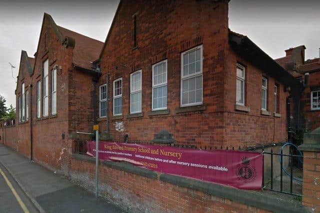 King Edward Primary School in Mansfield.