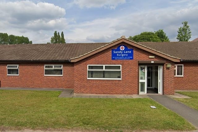 Sandy Lane Surgery has a five star rating from two reviews.