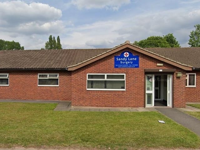 Sandy Lane Surgery has a five star rating from two reviews.