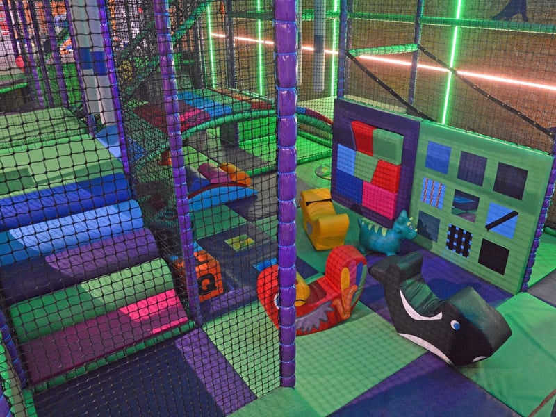 There is lots to explore for little ones at i Fun Mansfield
