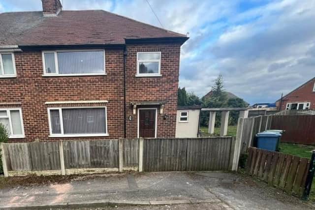 The three-bedroom, semi-detached house, with garden, on Fell Wilson Road, Warsop, which will be used to provide residential care for a young person if a planning application gets the go-ahead. (PHOTO BY: Google Maps)