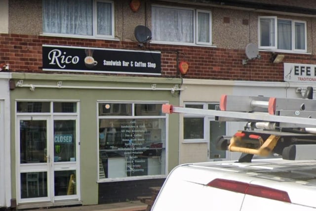 Rico Sandwich Bar & Coffee Shop on Pecks Hill, Mansfield, has a 4.6/5 rating based on 64 reviews.