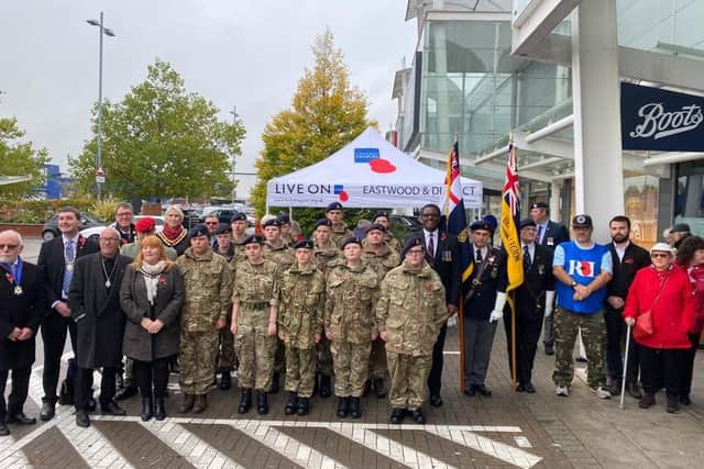 The launch event was held at Giltbrook Retail Park and raised £1777.48. Photo: Submitted