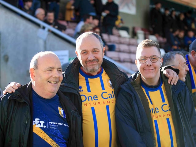 A poor second half was costly as Mansfield Town let a half-time lead slip away.