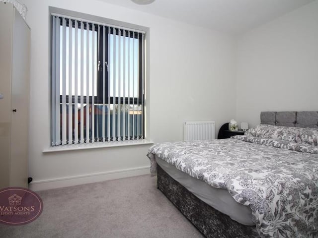 Another bonny double bedroom at the £290,000 property in Kimberley.