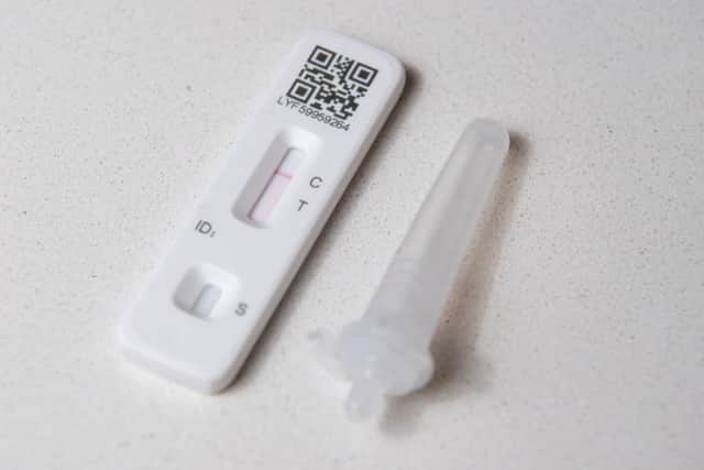 Coun Zadrozny wants all lateral flow tests to remain free for anyone to get. Photo: Ben Stansall/AFP/Getty Images