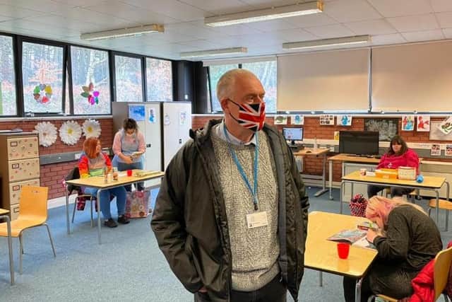 Ashfield MP Lee Anderson finds out how 'real jewel' Portland College is protecting students during Covid-19 pandemic.