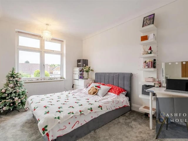 Upstairs, you’ll find three spacious bedrooms, providing flexibility for a growing family, guest room, or dedicated work-from-home space.