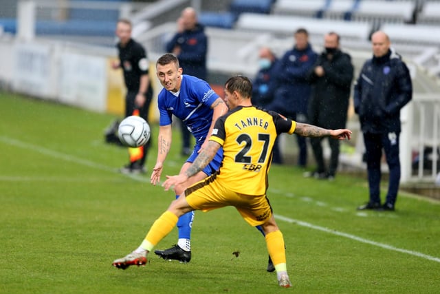 Another assist for the left-back, this time crossing for Parkhouse’s first goal at the Vic and in the league.