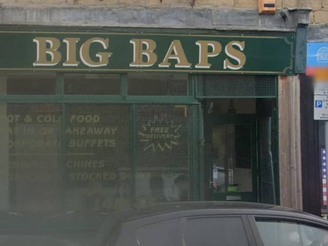 You can find Big Baps on Ratcliffe Gate, Mansfield.