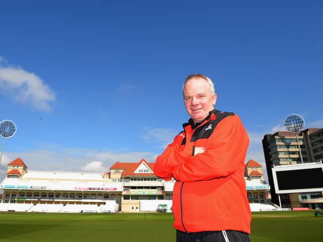 Mick Newell, Director of Cricket of Nottinghamshire CCC, can't wait to get the season up and running. (Photo by Tony Marshall/Getty Images)
