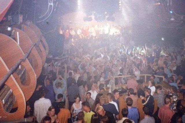 The Palais dance floor was packed every weekend with Stewart Nicholson in the DJ box.