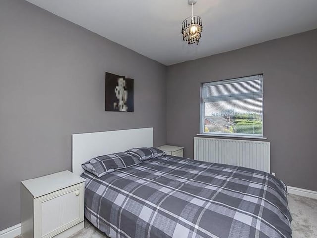 We've moved up to the first floor now to take a look at one of four other double bedrooms at the Selston property. It is comfortable and well presented.