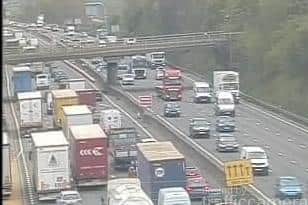 Motorists have been warned to expect slight delays on the M1 due to roadworks planned over the coming days.