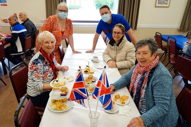 Cream teas were served up at the Oaklands complex to celebrate the occasion.