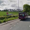 A bus heads south in the A60 away from Leapool island towards Nottingham. (Photo by: Google Maps)