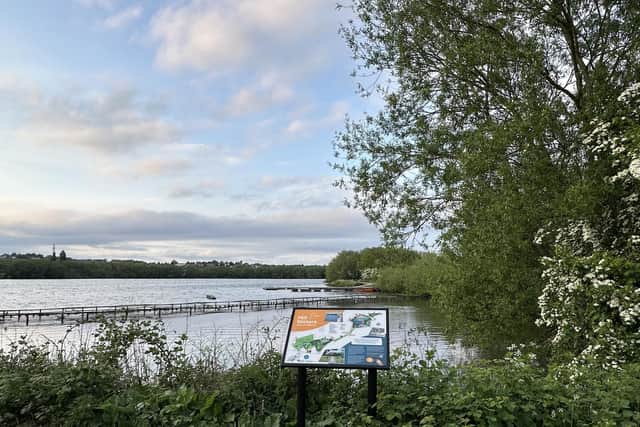 Kings Mill Reservoir.