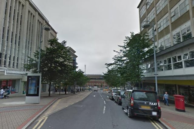 There were as many as 31 cases of violence and sexual offences reported near Angel Street.