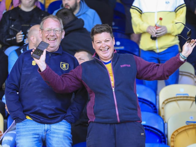Mansfield Town ended the season in style with a comfortable win over Exeter City.