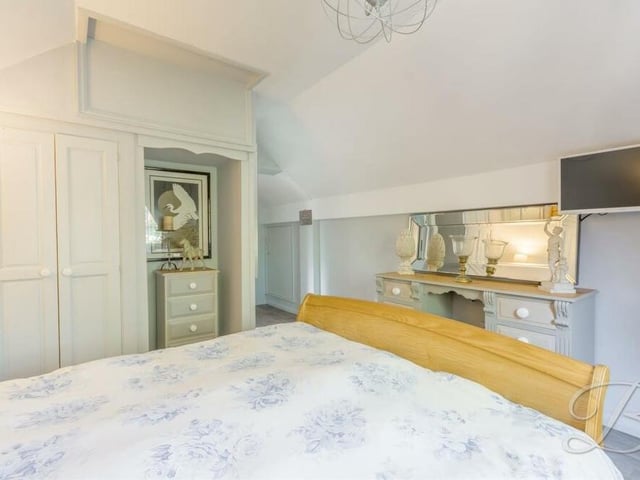 As you can see, the second of the first-floor bedrooms has plenty of wardrobe space.