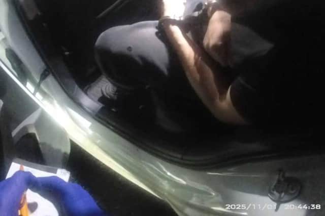 Police arrested a suspect in connection with two burglaries in Ravenshead