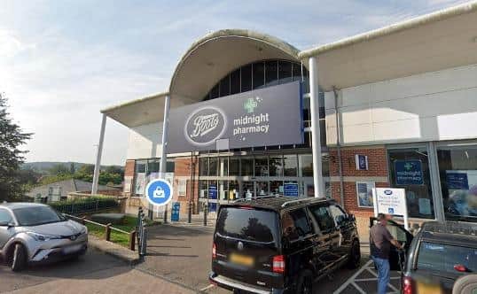 Boots on St Peter's Retail Park, Mansfield