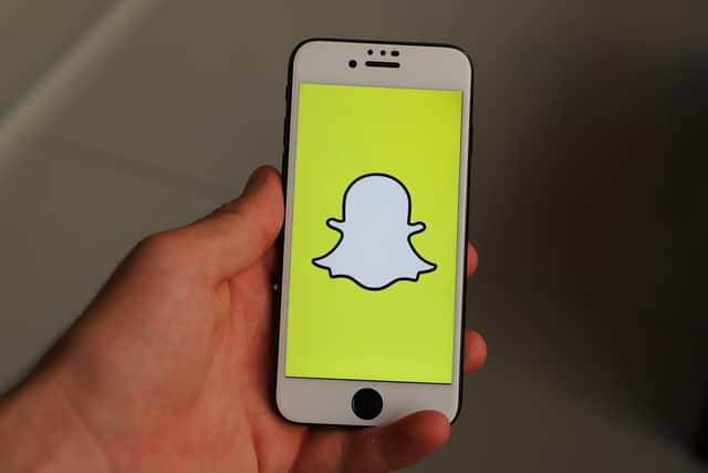 The mother then saw a naked man on the screen, took the phone off the victim and spotted that the image had been sent on Snapchat by the offender.