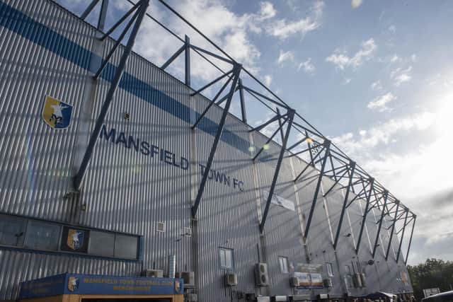 One Call Stadium's Ian Greaves Stand