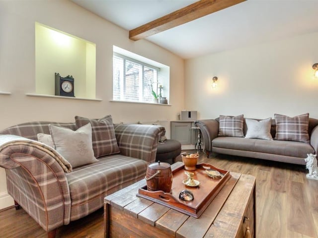 Another stand-out feature of the lounge is its lovely solid oak floor.