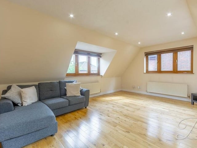 A second shot of the attractive second bedroom, which is so spacious that it has endless options for personalisation.