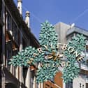 The new 'Elm Leaf' installation which serves as a gateway to Marylebone Village. Image: Sister London