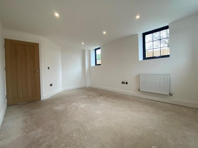 Plenty of opportunity to put your own mark on this first-floor room.