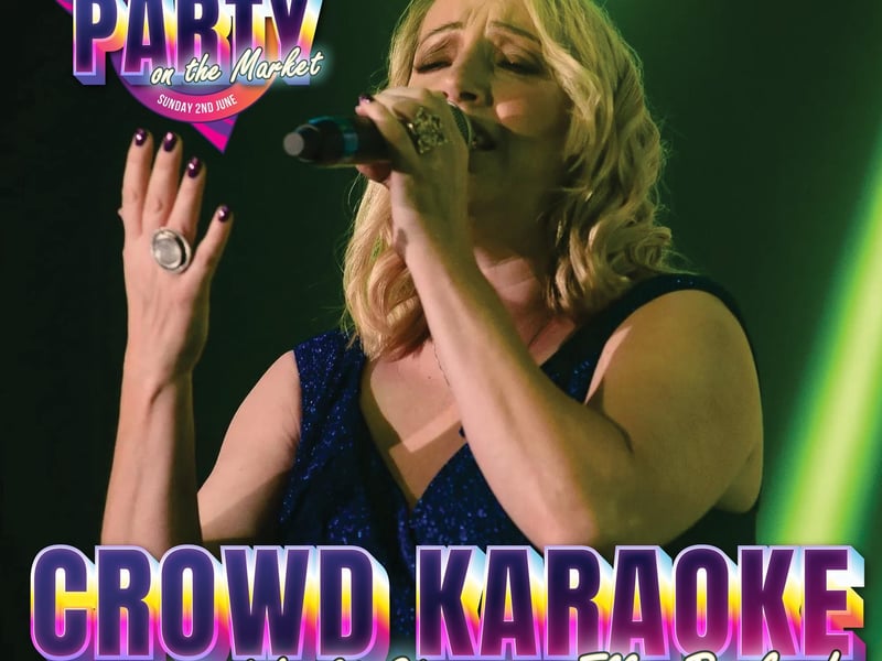 At 3.45pm, a crowd karaoke session will be held with world champion, Ellie Butler.