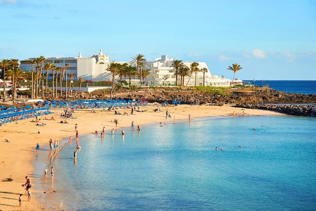 Tui, Jet2 and Ryanair all fly from East Midlands Airport to the popular Canary Island of Lanzarote.