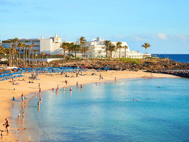 Tui, Jet2 and Ryanair all fly from East Midlands Airport to the popular Canary Island of Lanzarote.