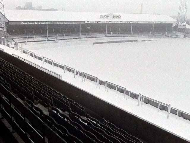 Field Mill in the snow in 1981