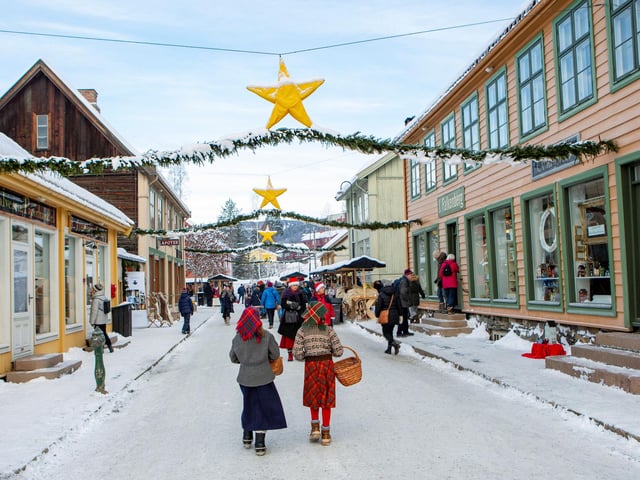 Another reader said their dream was to visit Norway for Christmas. (Photo by PAUL KLEIVEN/NTB Scanpix/AFP via Getty Images)