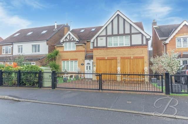 Offers in the region of £525,000 are being invited by estate agents BuckleyBrown for this unique, five-bedroom, detached property on Granby Avenue, Mansfield.
