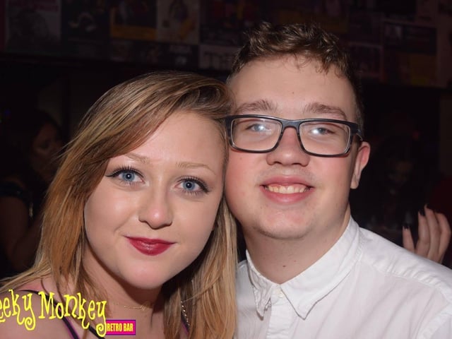 Smiling for the camera
