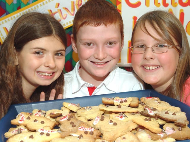 Pupils at Orchard Primary in Kirkby held a day of activities for Children In Need in 2006.