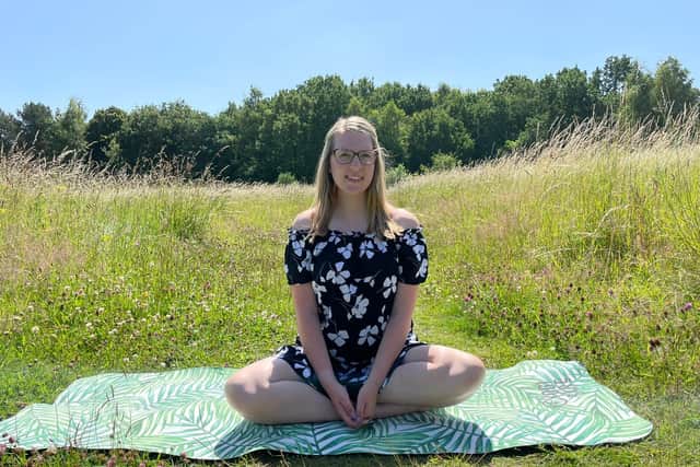 Millie Broome helping people find inner peace with guided meditation