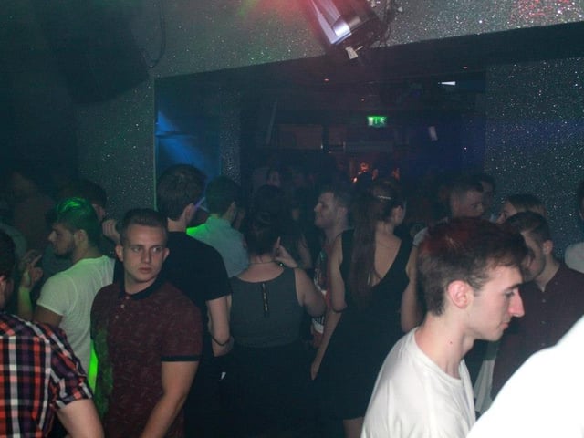 Busting some moves on the dance floor