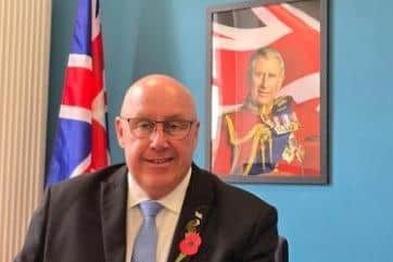 Nottinghamshire County Council Leader Mick Barton