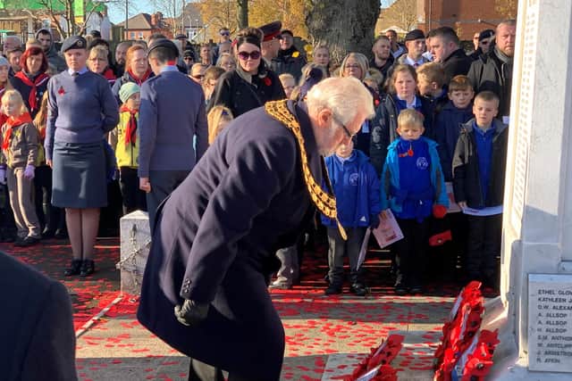 Wreath laying from Kirkby and Sutton will be live streamed