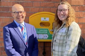 Leon's Legacy has installed its first fully accessible school defibrillator at Bagthorpe Primary School in Underwood