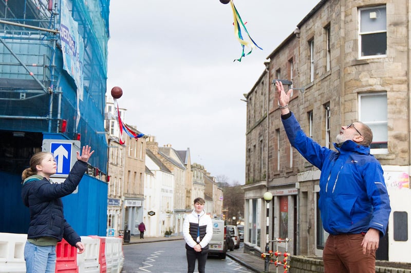 Ba's put up in Jedburgh to keep the long standing tradition.