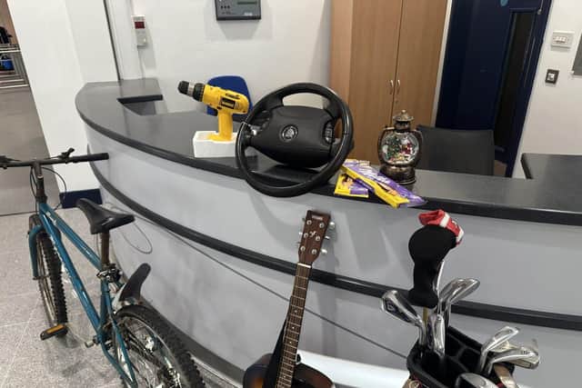 Some of the weird items left behind at East Midlands Airport